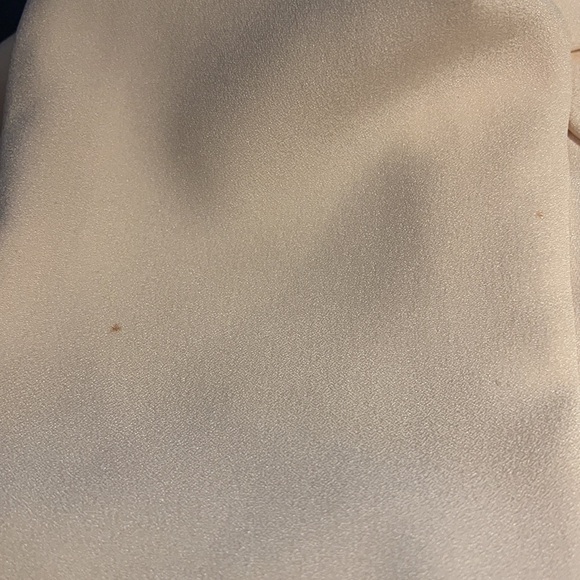 Laura Leigh Ltd ivory cream 100% Silk mother of Pearl single buttons Sz 10 - Picture 9 of 9